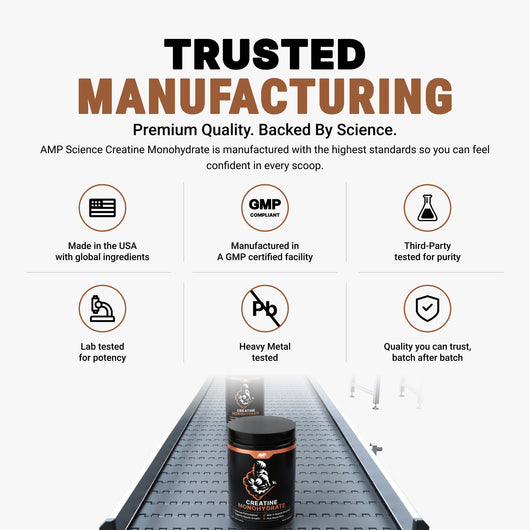AMP Science® Micronized Creatine Monohydrate