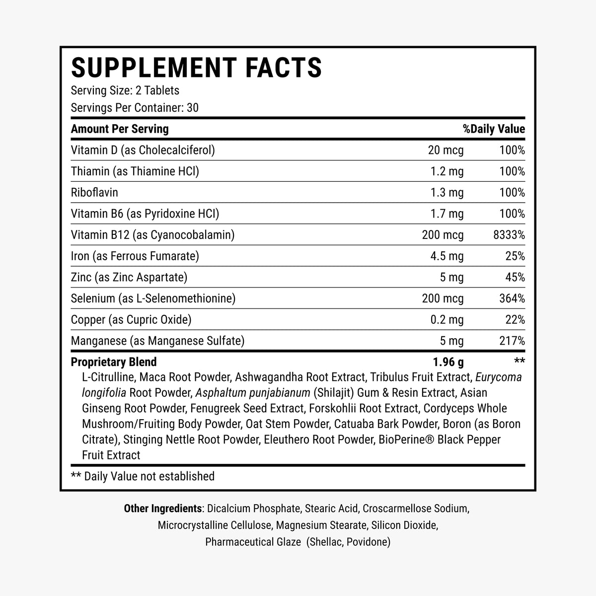 Amp Science® Testosterone Booster