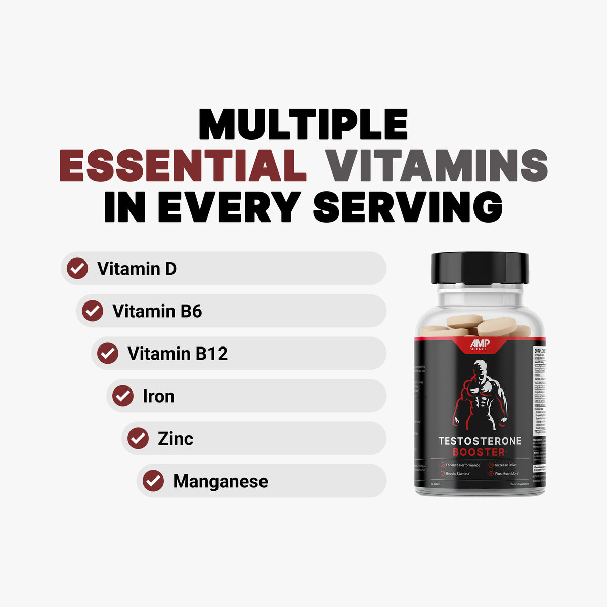 Amp Science® Testosterone Booster